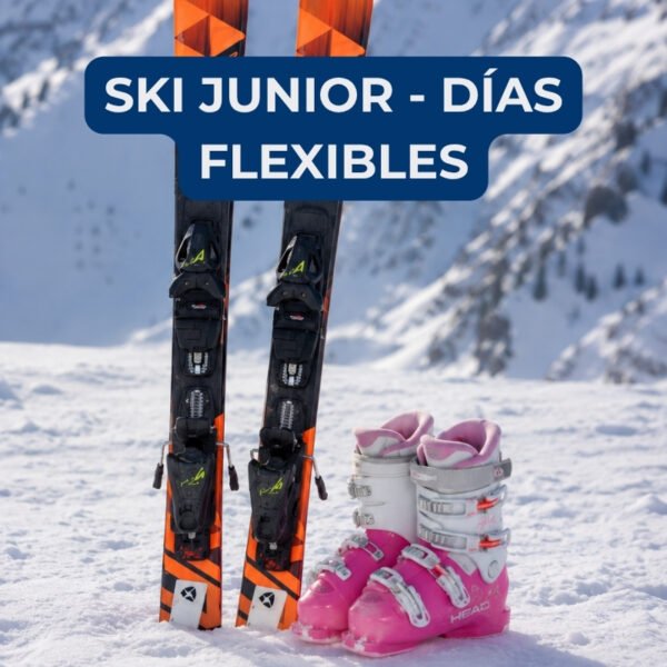 Tablas y Botas Junior Ski – Días Flexi (elegí de 1 a 10 días)